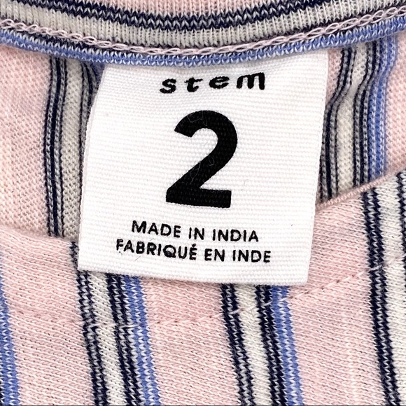 NWT Stem Flutter Sleeve Striped Top, 2T - Picture 5 of 8